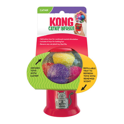 Kong Infusor De Catnip Con 6 Bolitas