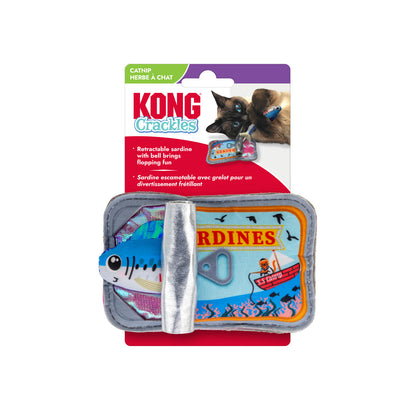 Kong Crackles Sardina Con Catnip
