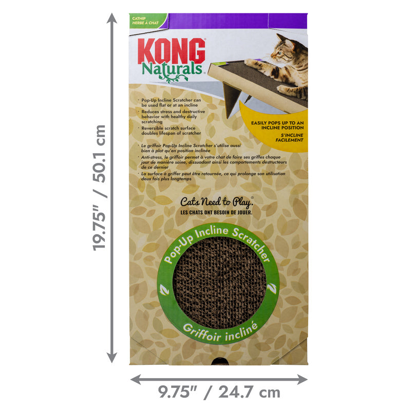 Kong Naturals Rascador Inclinado Emergente