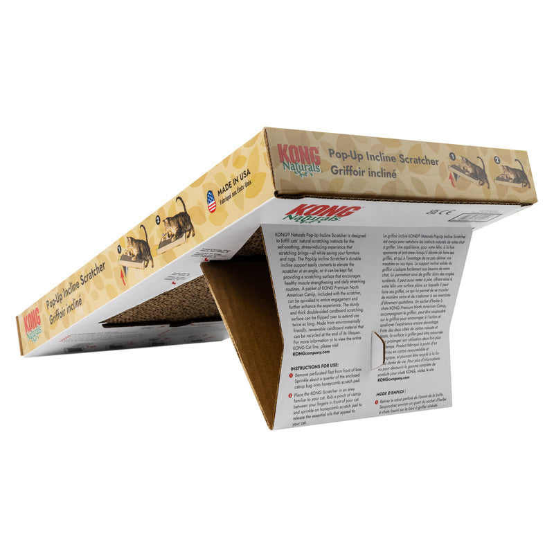 Kong Naturals Rascador Inclinado Emergente