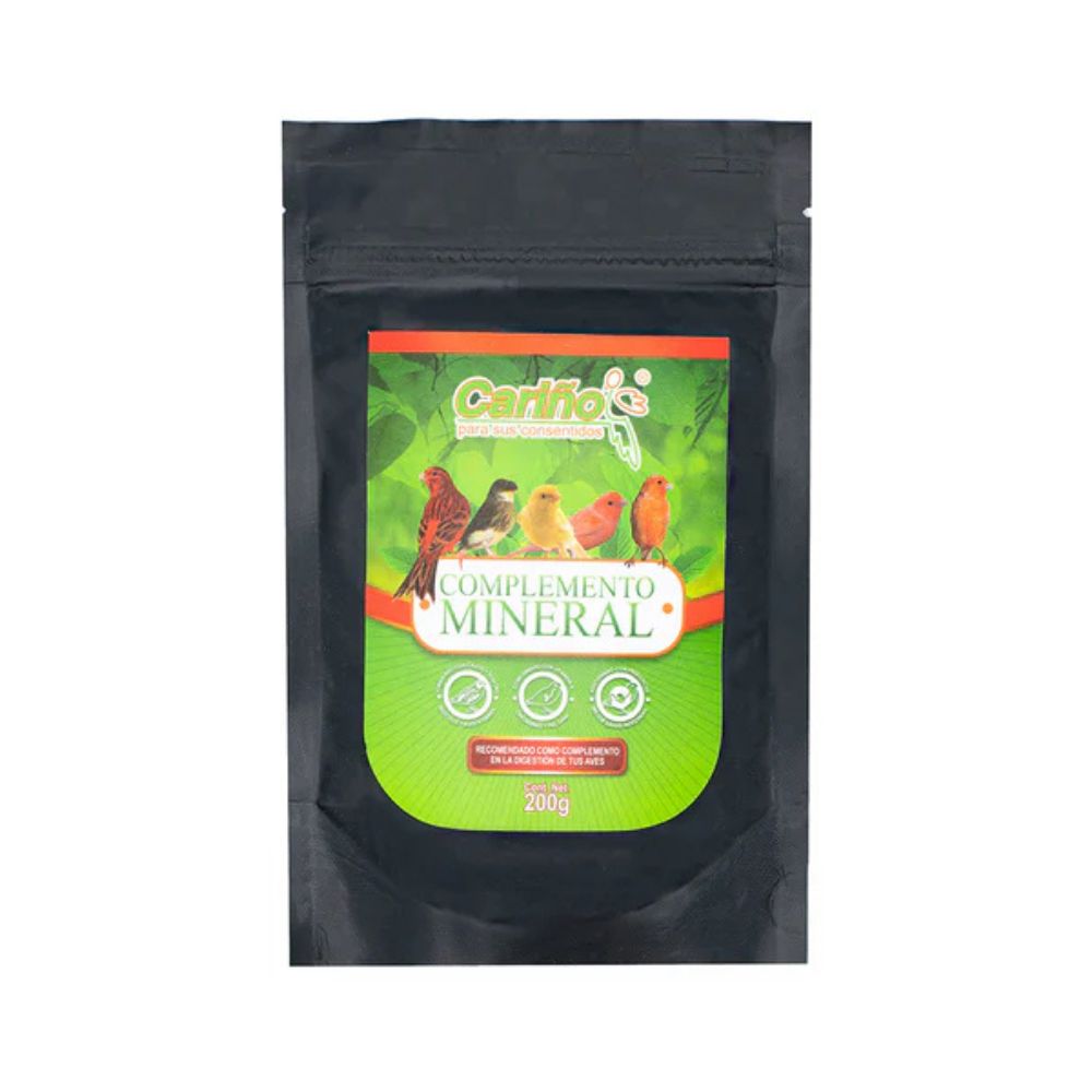 Cariño Complemento Mineral Para Aves 200 G