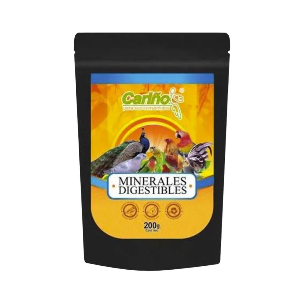 Cariño Minerales Digestibles Para Aves 200 G