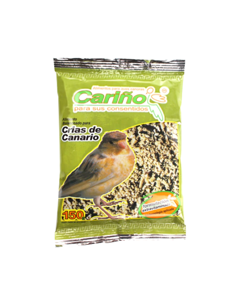 CARIÑO ALIMENTO PARA CRIAS DE CANARIOS 150 G