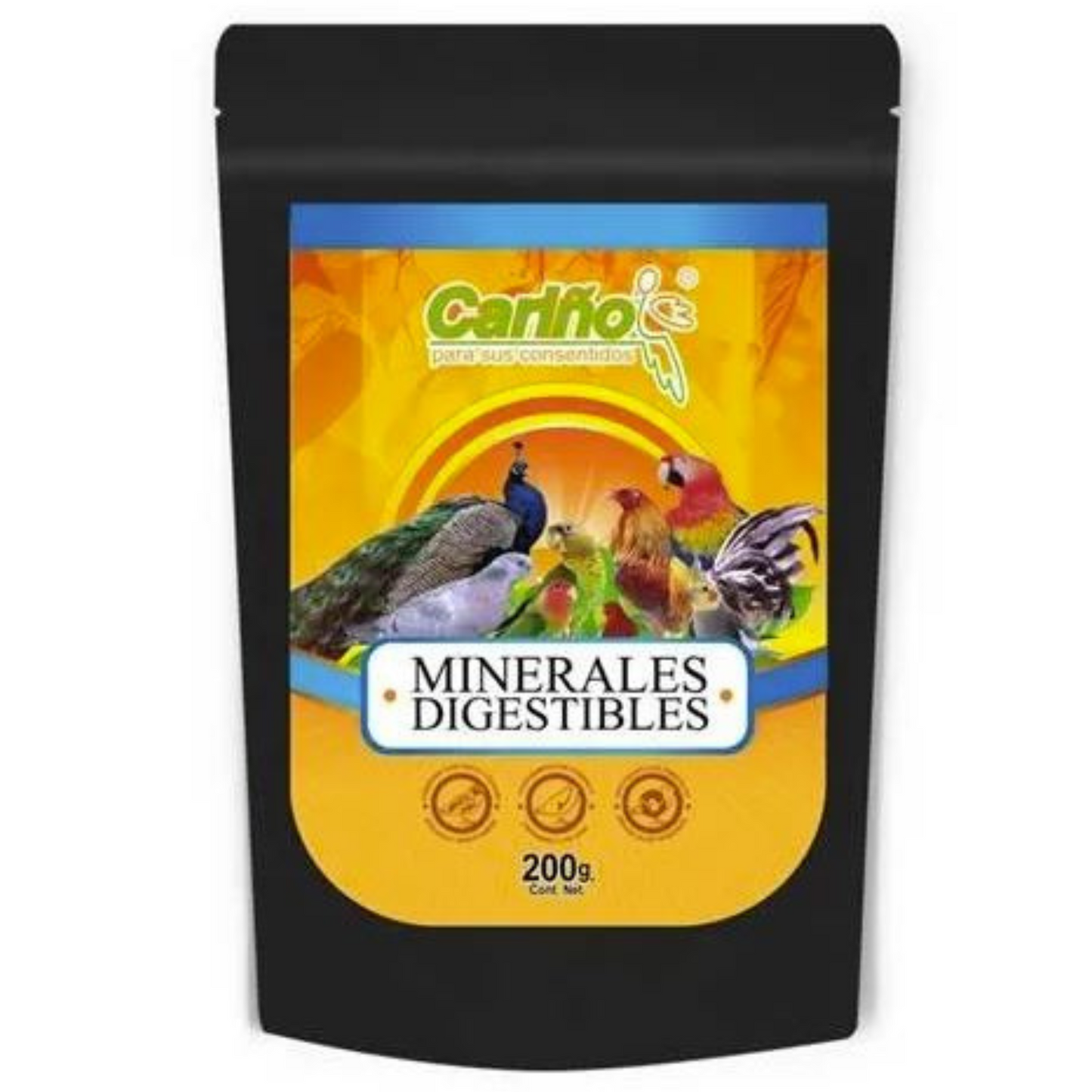 CARIÑO MINERALES DIGESTIBLES PARA AVES 200 G