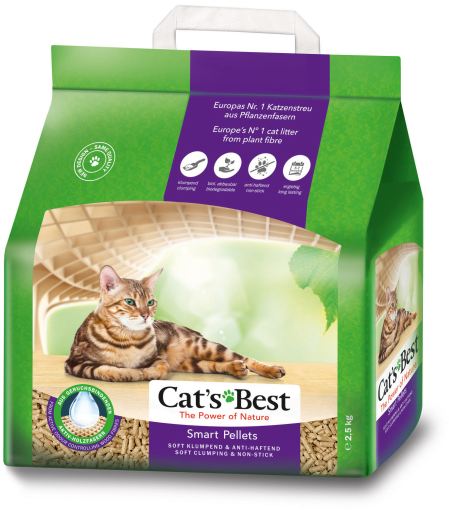 CATS BEST ARENA PARA GATOS SMART PELLETS 2.5 KG