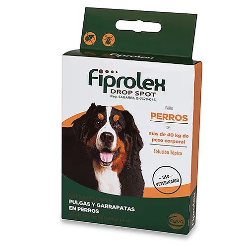 CEVA FIPROLEX DROP SPOT PARA PERRO MÁS DE 40 KG