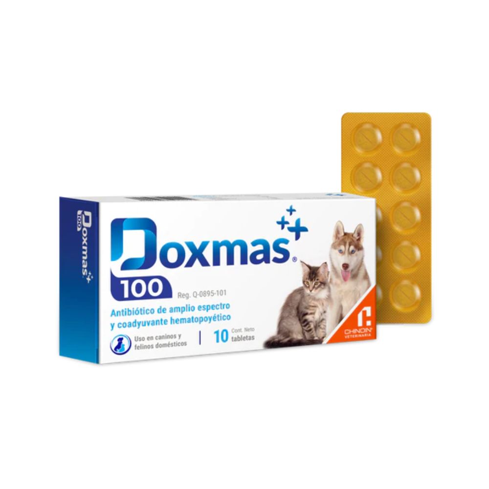 Chinoin Doxmas 100 Doxcicilina 100Mg 10Tab