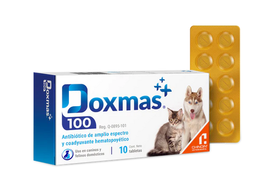 CHINOIN DOXMAS 100 DOXCICILINA 100 MG 10 TABS