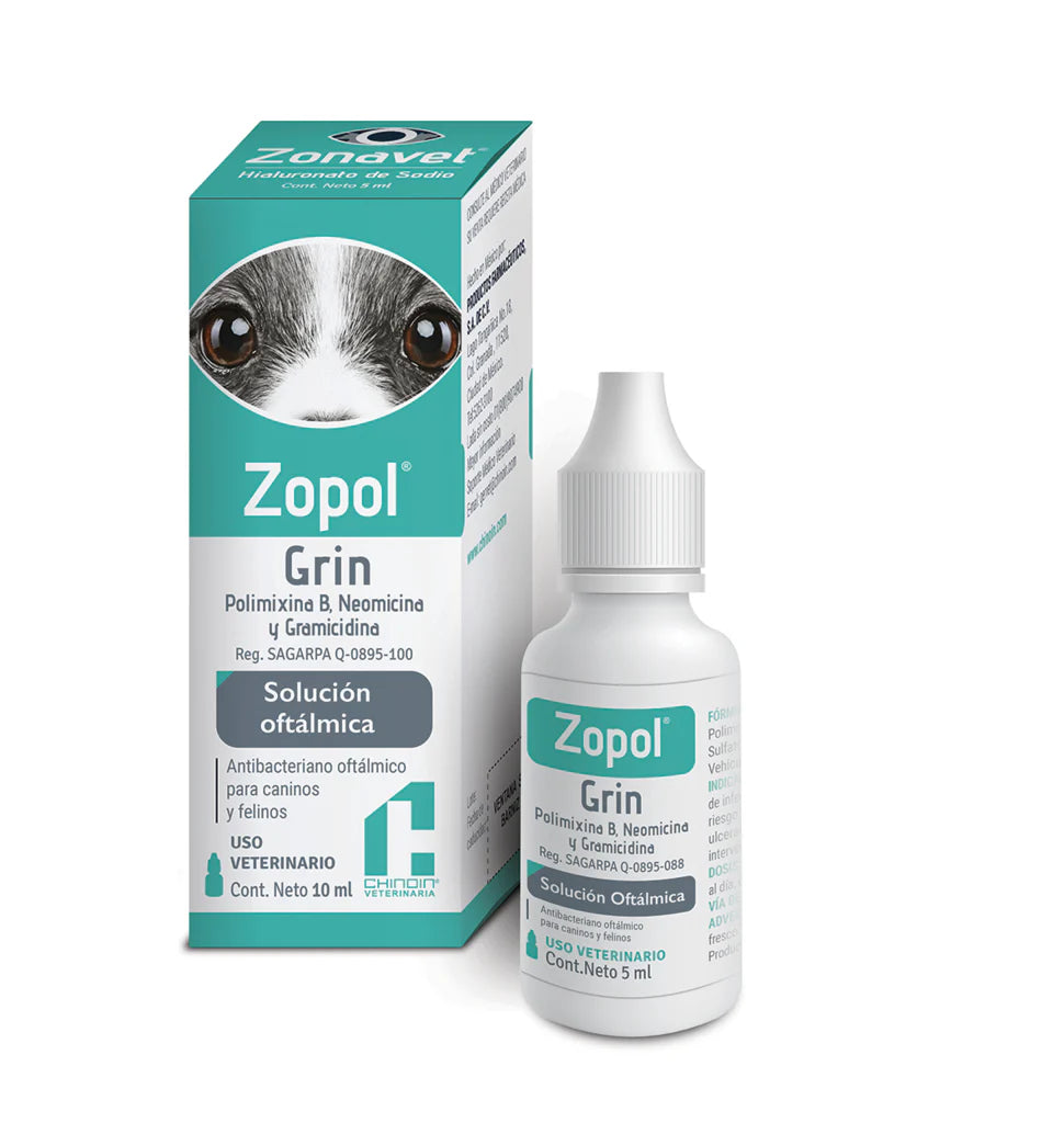 CHINOIN ZOPOL GRIN 10 ML OFTALMICO