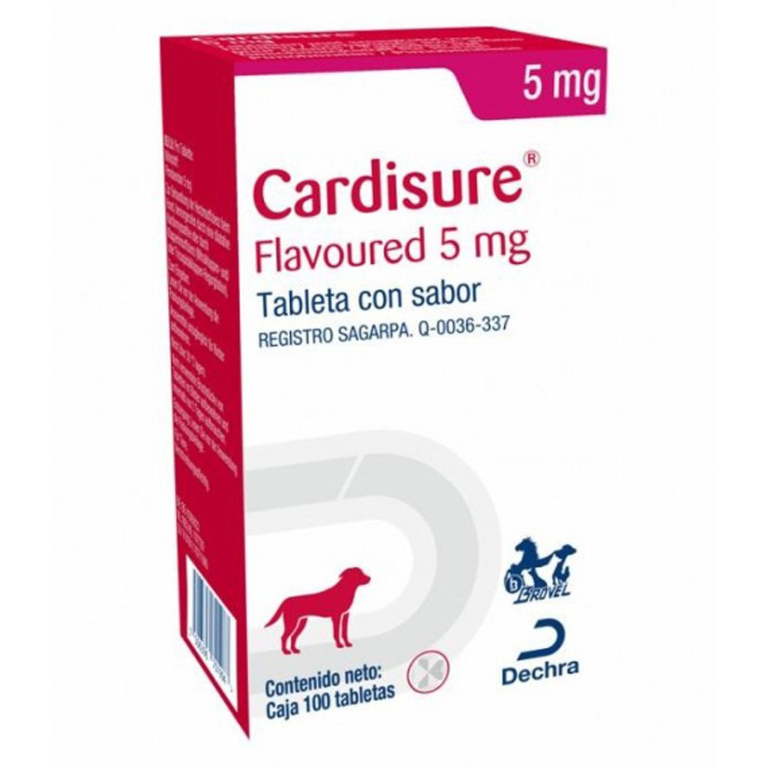 DECHRA CARDISURE FLAVOURED 5 MG