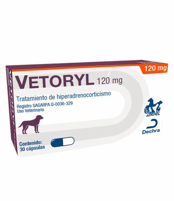 DECHRA VETORYL 120 MG 30 CAPSULAS