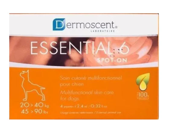 DERMOSCENT ESSENTIAL 6 SPOT 20-40KG 4 PIP