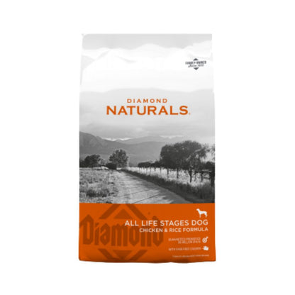 Diamond Naturals All Life Stages Dog Chiken & Rice 40 Lbs. (18.14 Kg)