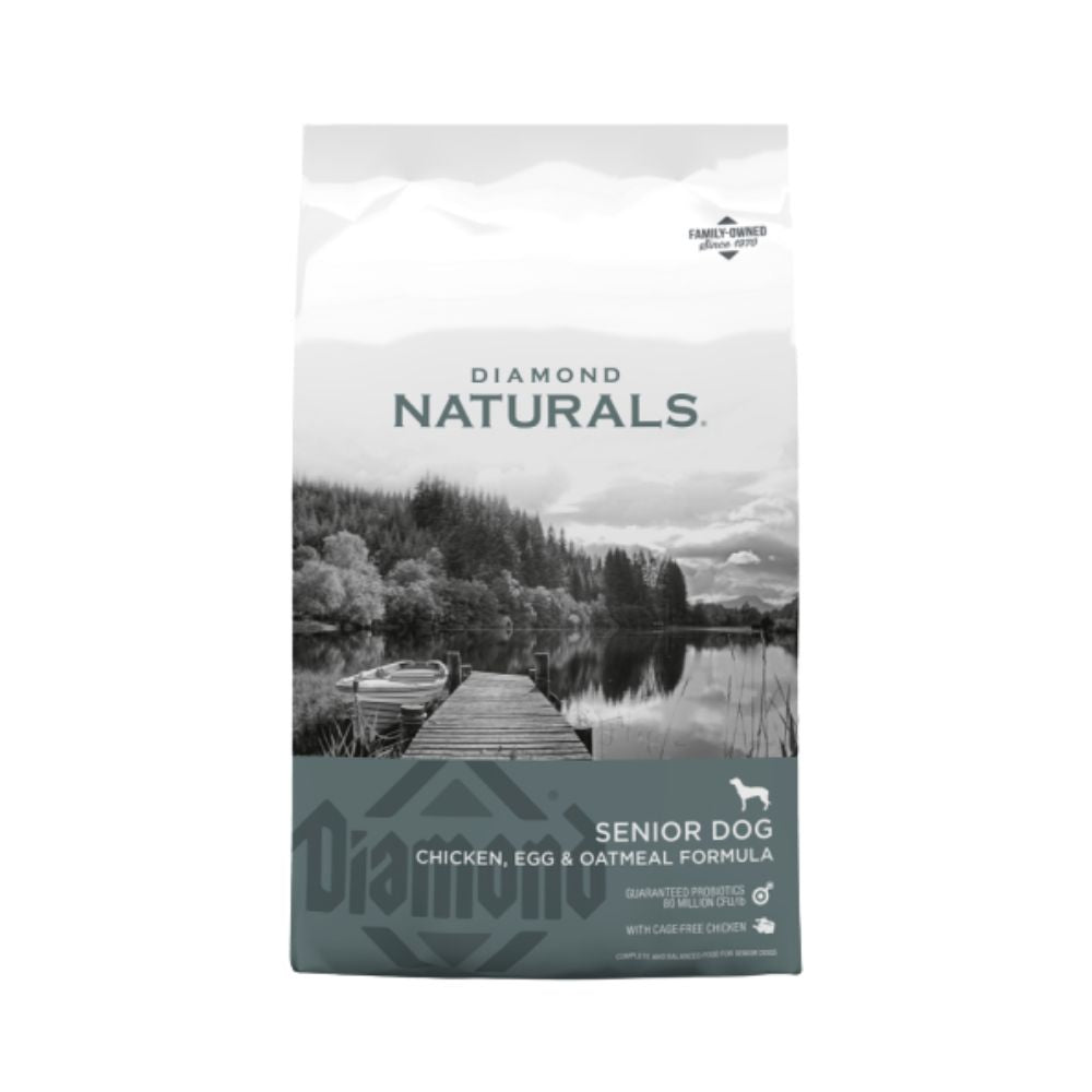 Diamond Naturals Senior Dog Chiken, Egg & Oatmeal 6 Lbs (2.72Kg)