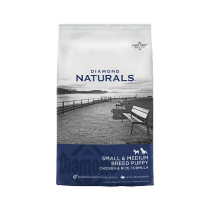 Diamond Naturals Small Y Medium Breed Puppy Dog Chike & Rice 6Lbs. (2.72Kg)