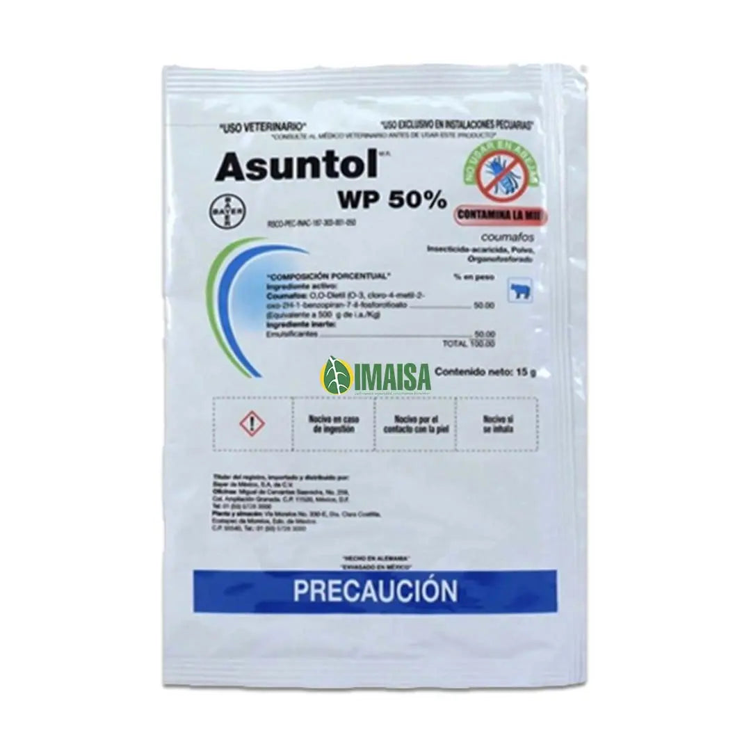 Elanco Asuntol Polvo 15 G Wp 50 Plus