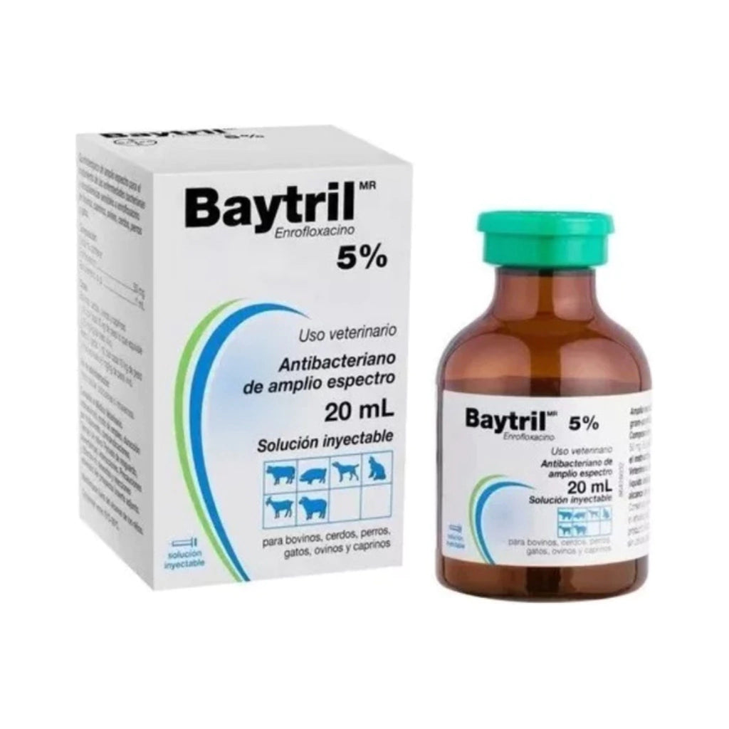 ELANCO BAYTRIL 5 % INYECTABLE 20 ML