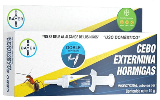 BAYER CEBO EXTERMINA HORMIGAS 10 G