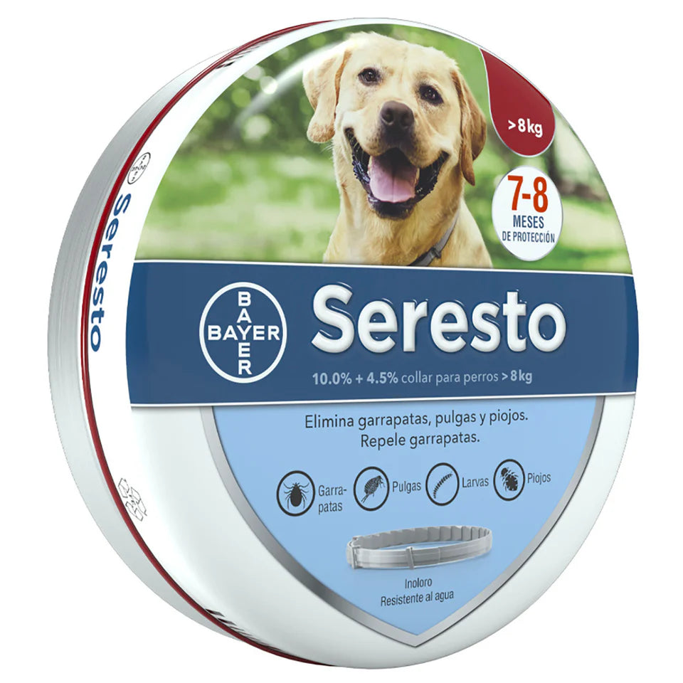 ELANCO SERESTO COLLAR PERROS + 8 KG