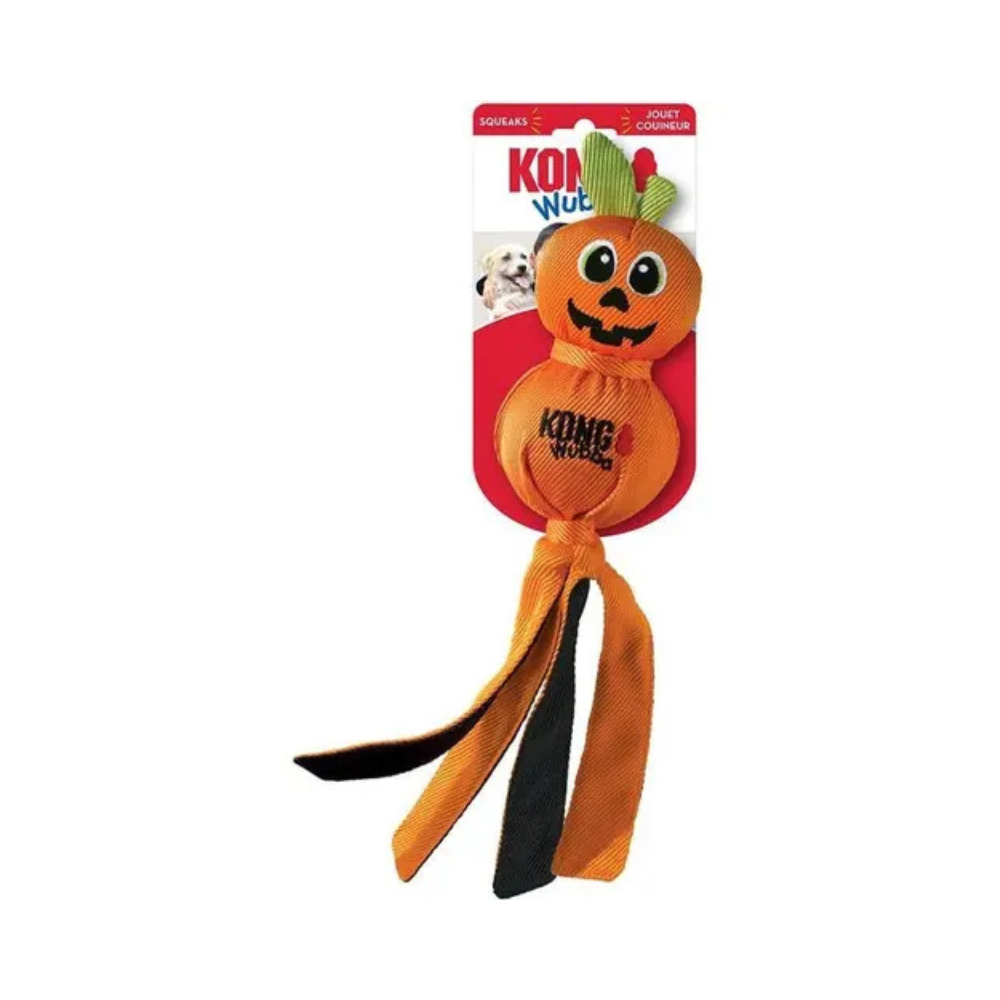 Kong Halloween Wubba Ballistic Pumpkin Large