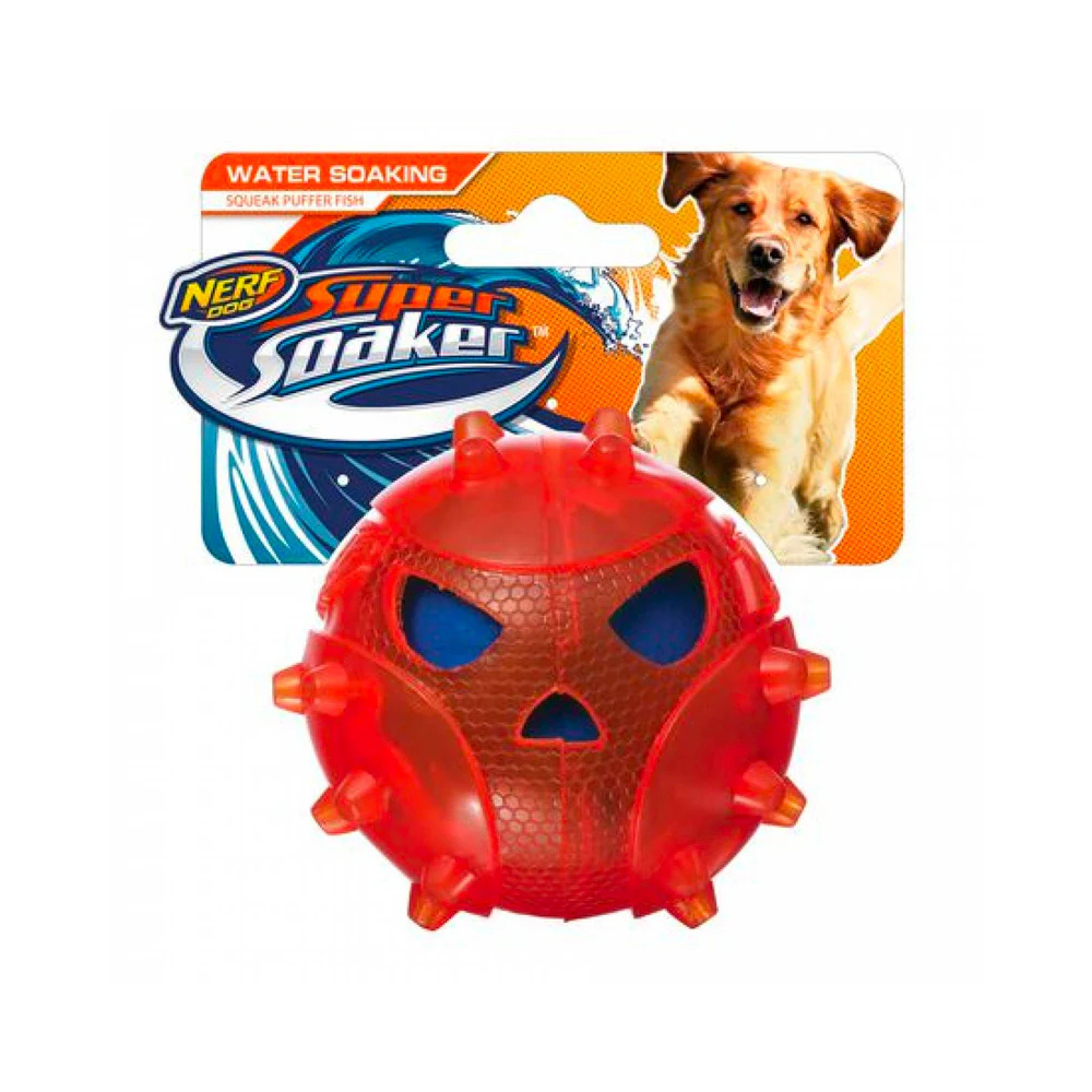 Nerf Pelota Ch Pez Globo Naranja