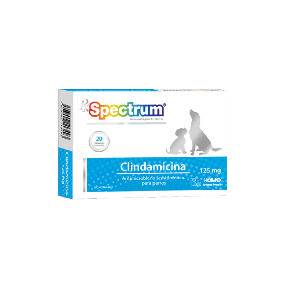 Holland Rx Spectrum Clindamicina 125Mg 20Tab