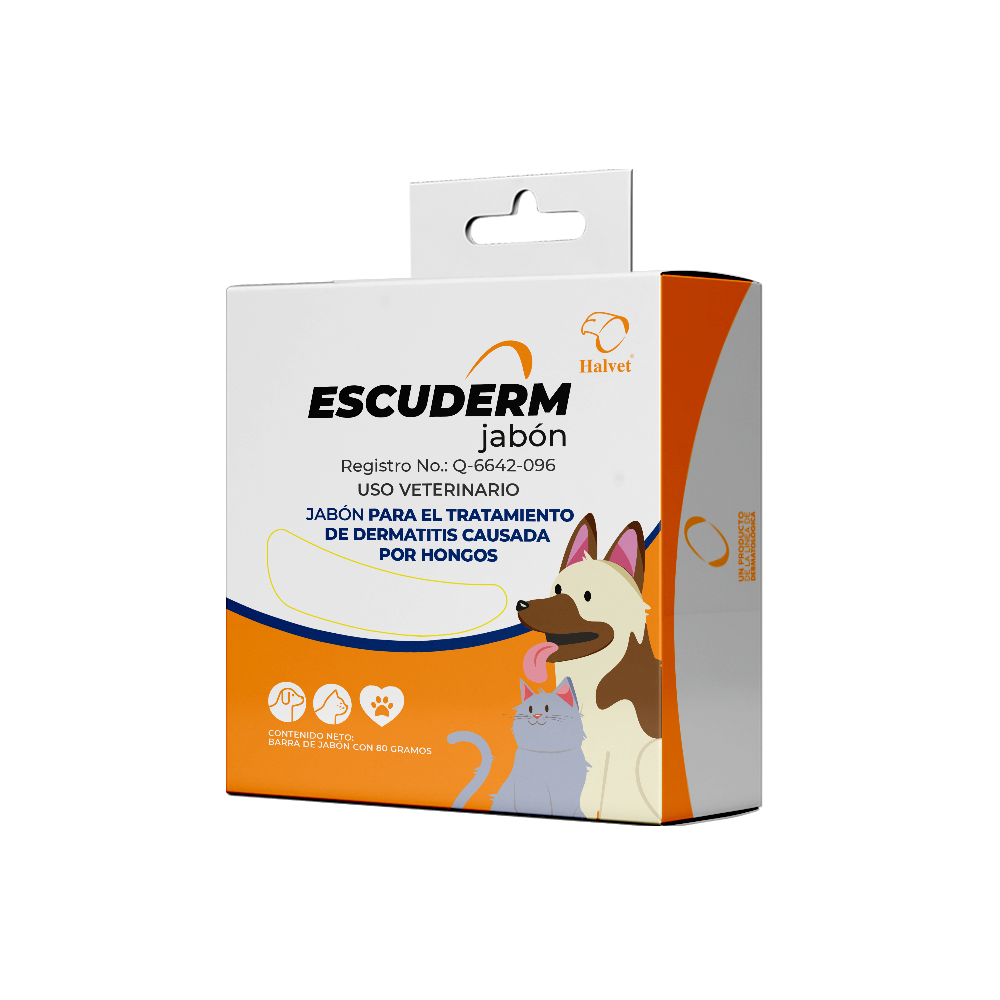 Halvet Escuderm Jabon 80 G