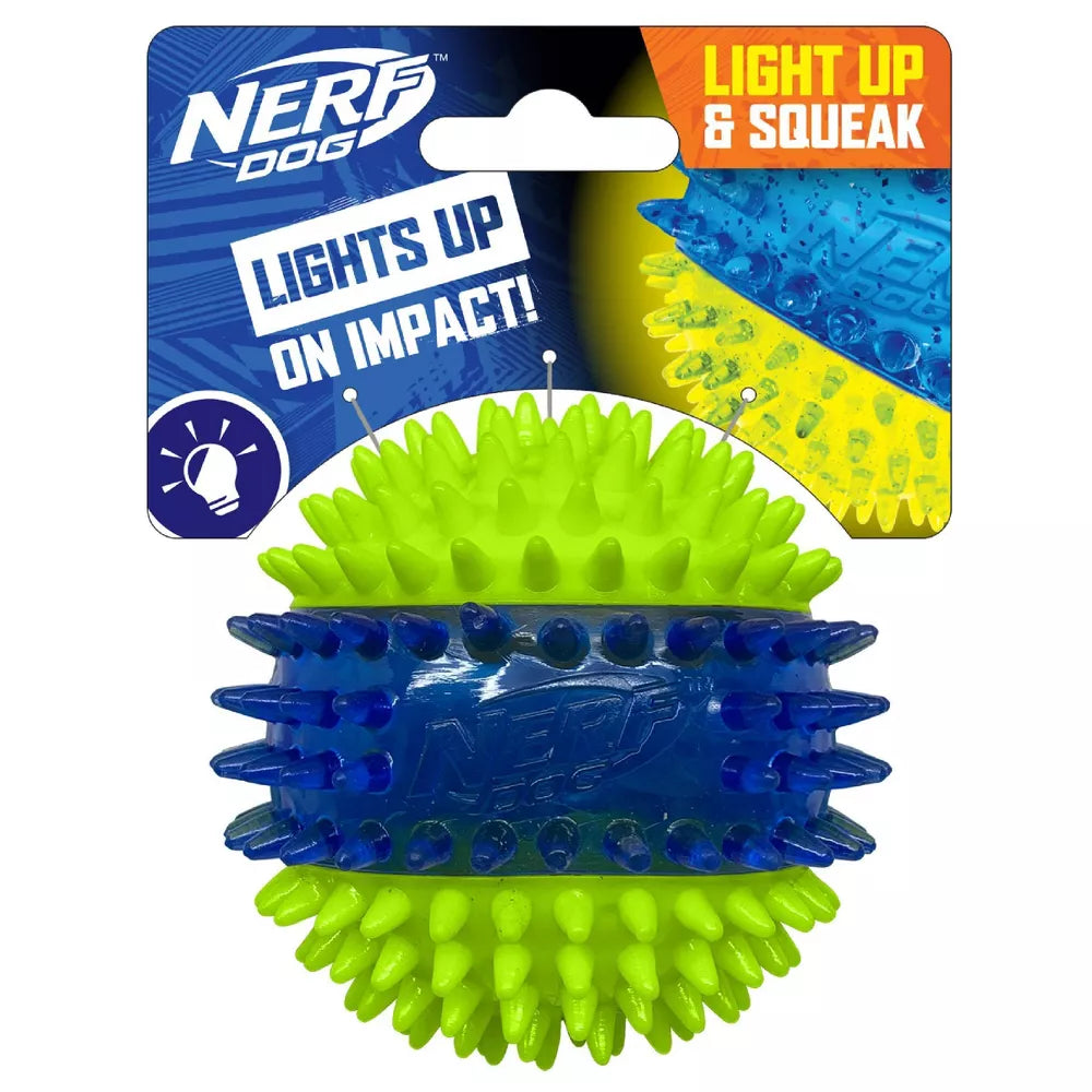Nerf Pelota Puas Con Led Y Chirrido