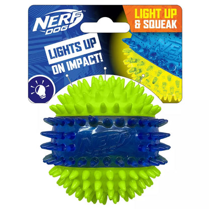 Nerf Pelota Puas Con Led Y Chirrido