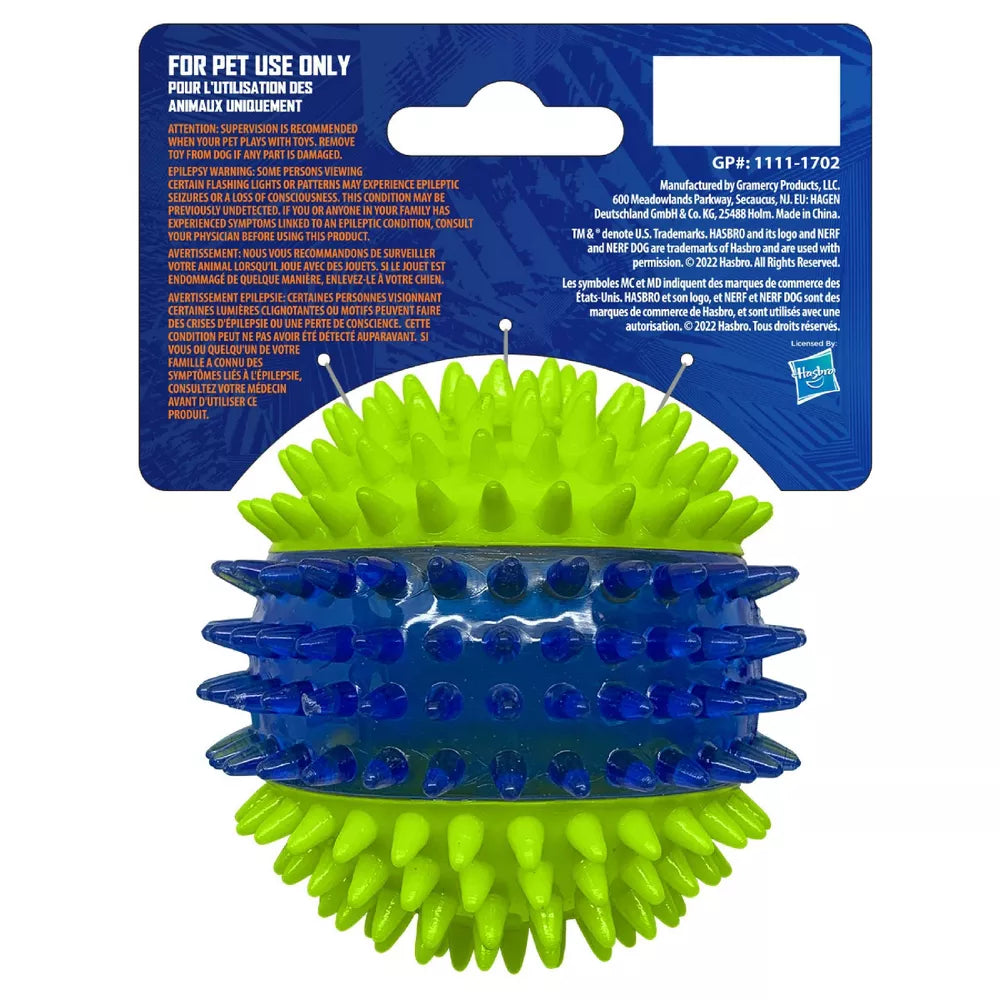 Nerf Pelota Puas Con Led Y Chirrido