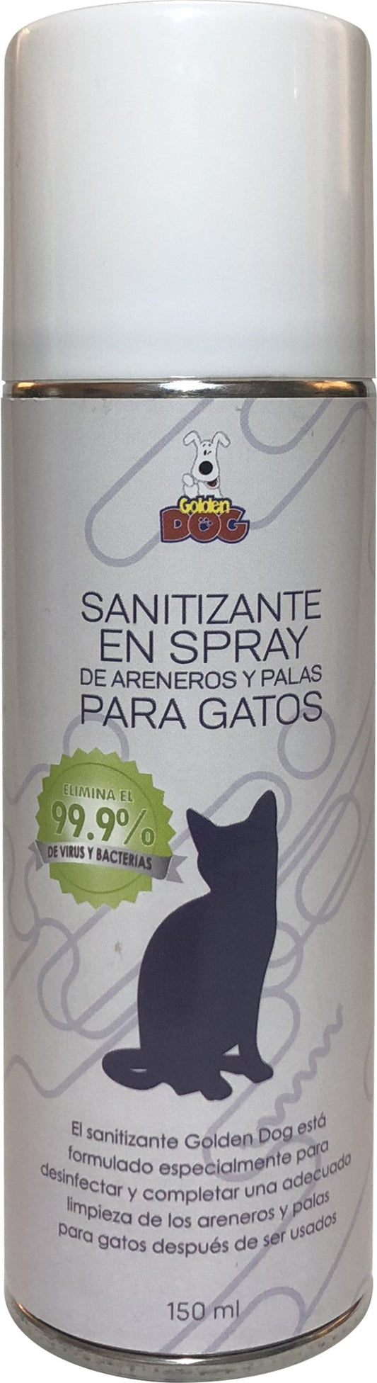 GOLDEN DOG SANITIZANTE DE ARENEROS 150 ML