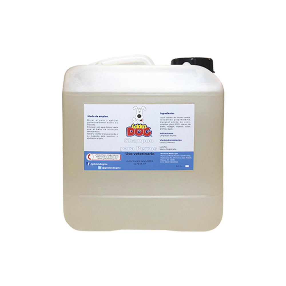GOLDEN DOG SHAMPOO MENTA 10 LT