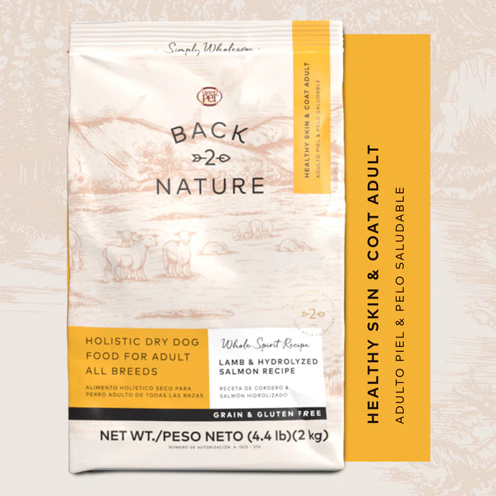 GRANDPET BACK 2 NATURE ADULTO PIEL Y PELO SALDABLE 2KG