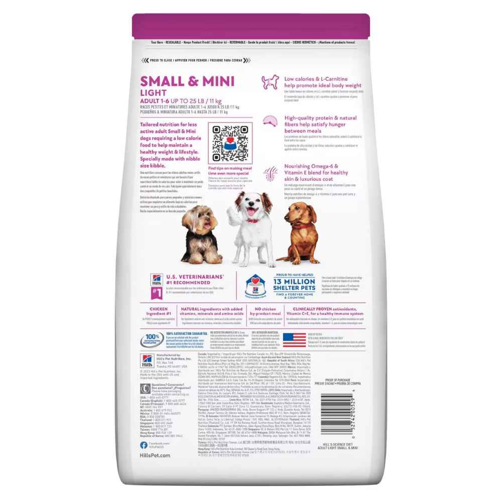 HILLS Adult Small Paws light 7KG