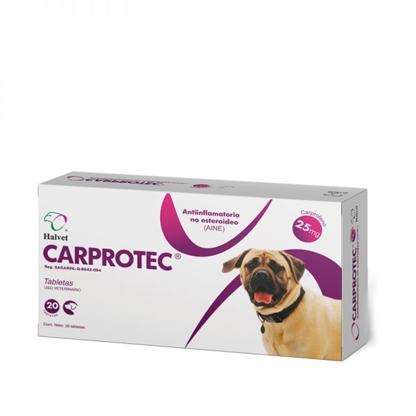 Halvet Carprotec 25 Mg 20 Tabletas