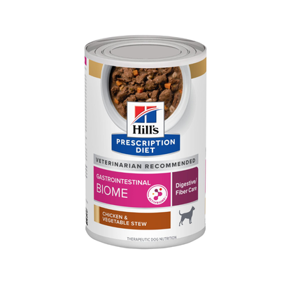 Hills Gastro Biome Digestive/Fiber Care Perro Lata 13 Oz