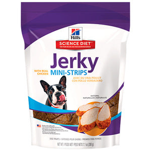 HILLS NATURAL JERKY MINI STRIPS POLLO