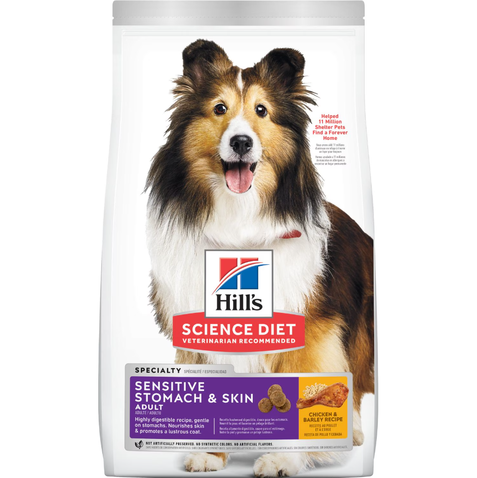 HILLS SENSITIVE STOMACH & SKIN PERRO ADULTO 7 KG