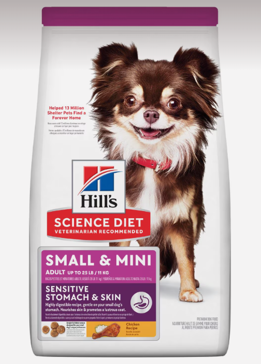 HILLS SENSITIVE SKIN & STOMACH SMALL & MINI 6.8 KG