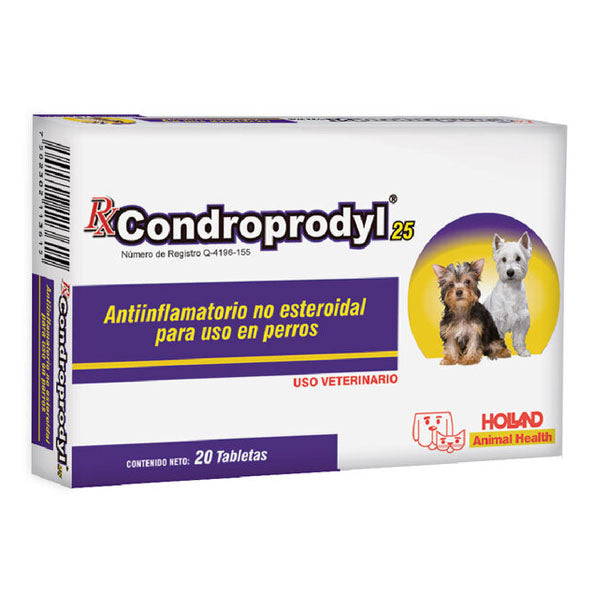 HOLLAND CONDROPRODYL 25MG 20 TAB