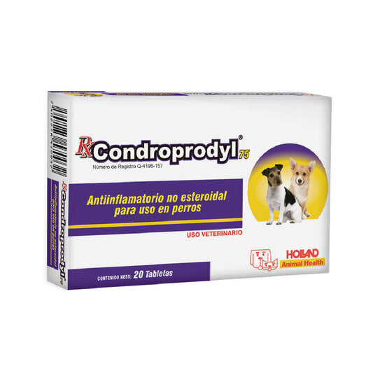 HOLLAND RX CONDROPRODYL 75 MG 20 TABLETAS