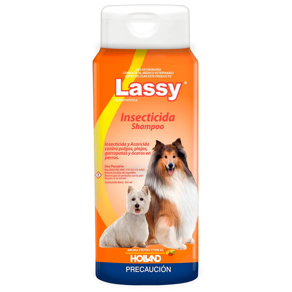 HOLLAND LASSY INSECTICIDA SHAMPOO 350 ML