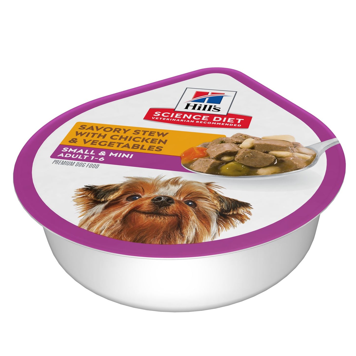 Hills Adult 7+ Small Paws Chicken & Vegetables 3.5Oz