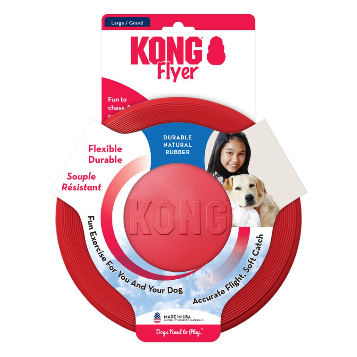 Kong Classic Flyer Gde