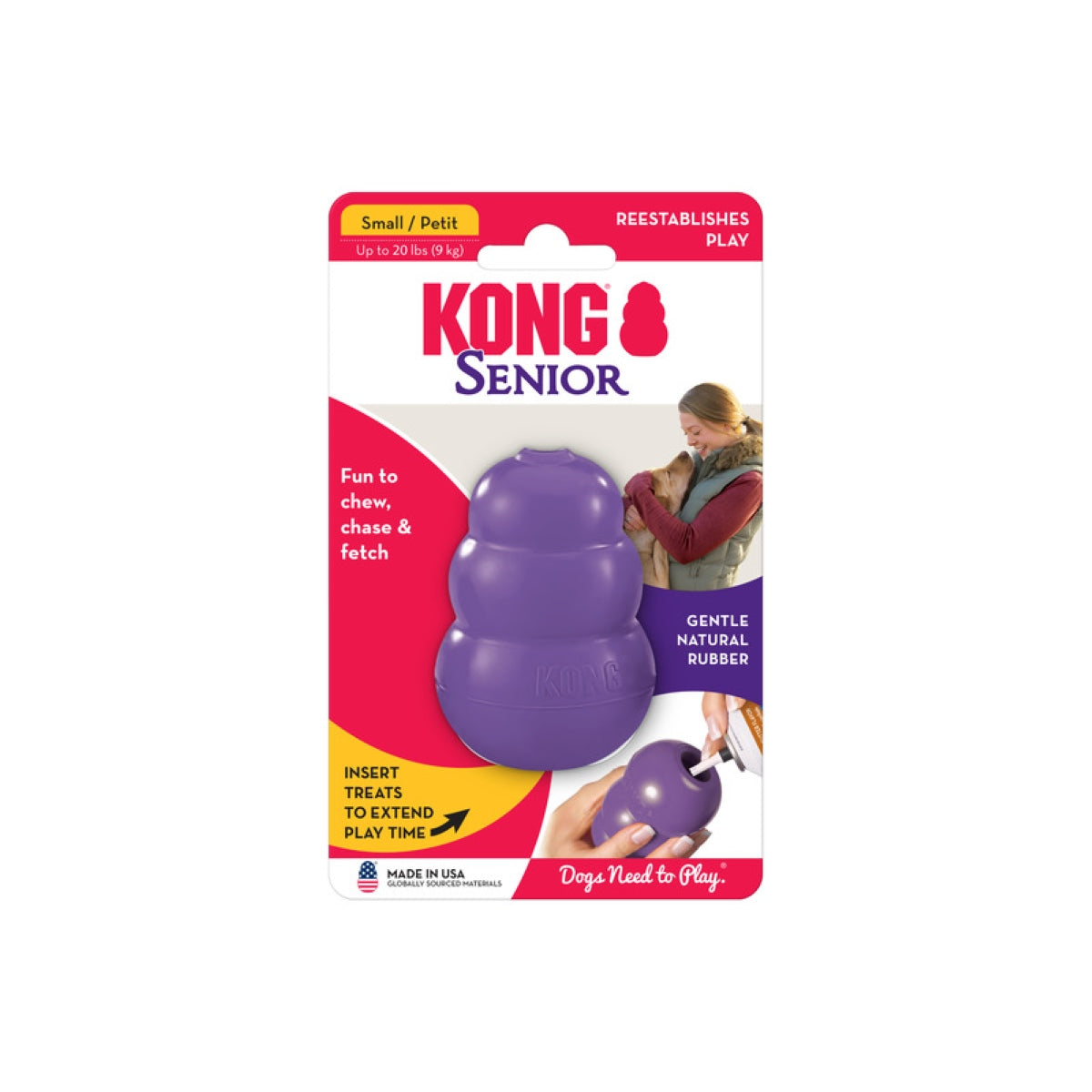 Kong Classic Adultos Mayores CHICO
