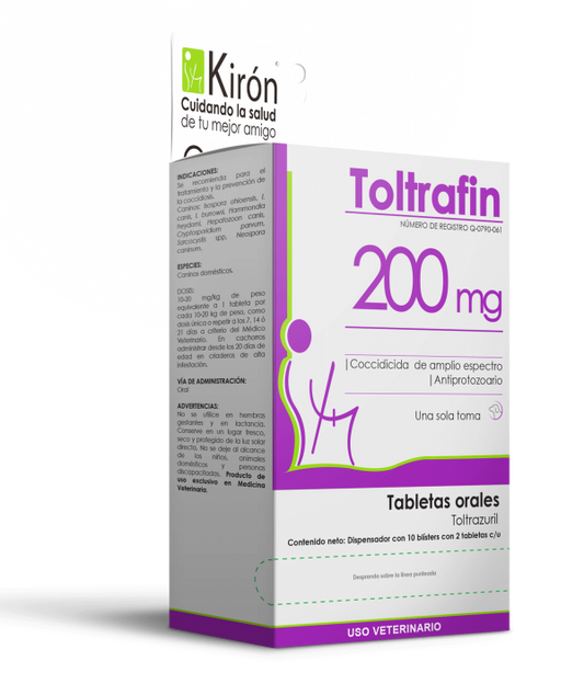 KIRON TOLTRAFIN 200MG *BLISTER 2 TAB*