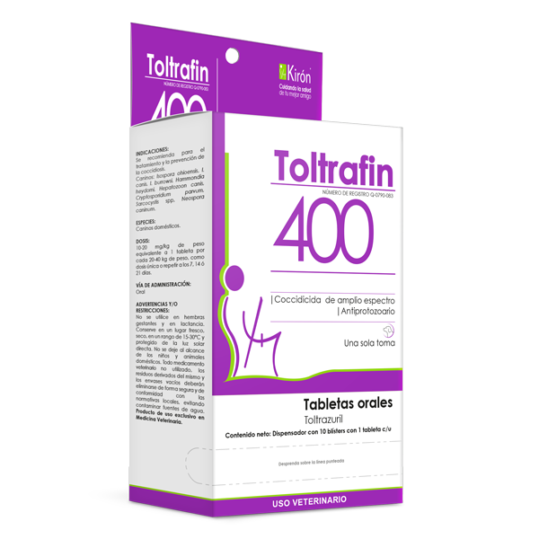 KIRON TOLTRAFIN 400 *BLISTER 1 TAB*