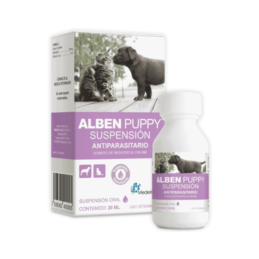MEDERILAB ALBEN PUPPY SUSPENCION 20ML