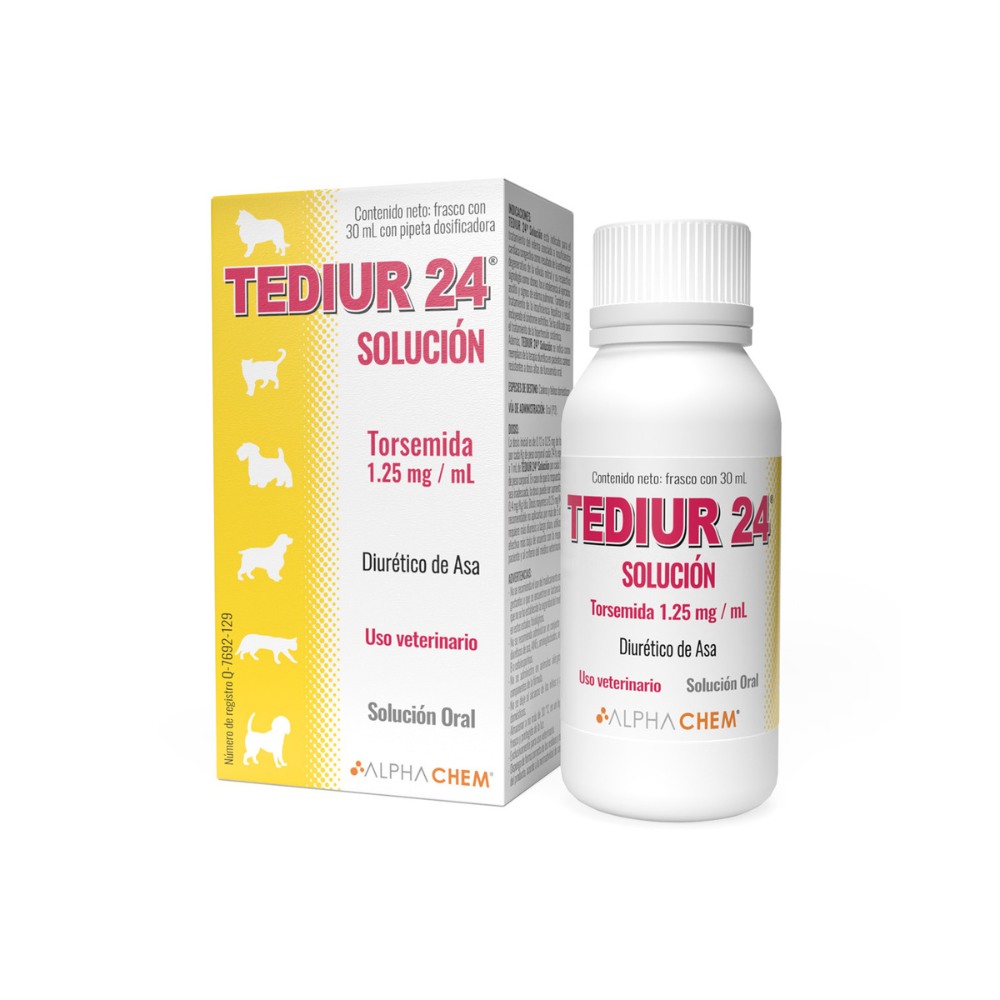 Alphachem Tediur 24 Sol. Oral 30 Ml