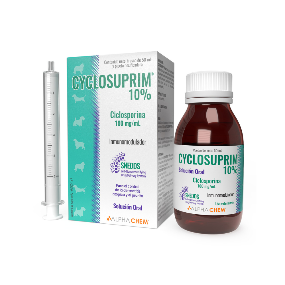 Alphachem Cyclosuprim 10% 50 Ml